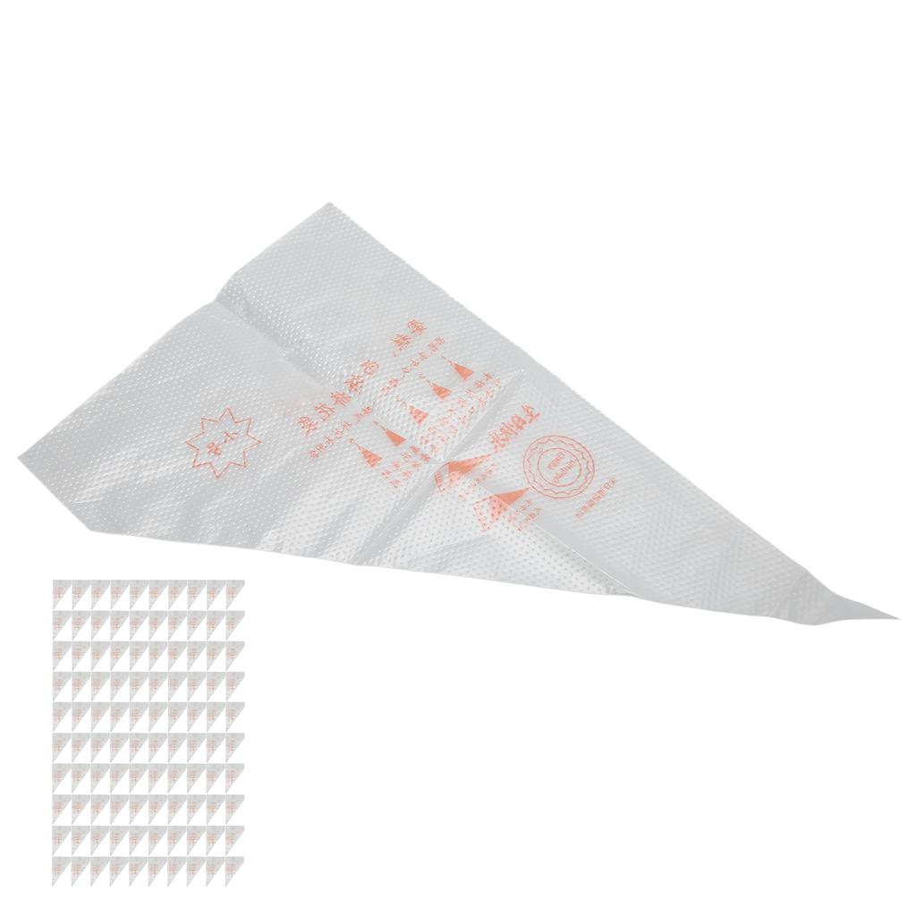 100pcs Disposable Piping Bags Set Multifunctional DIY Lip Glaze Dispensing Tools