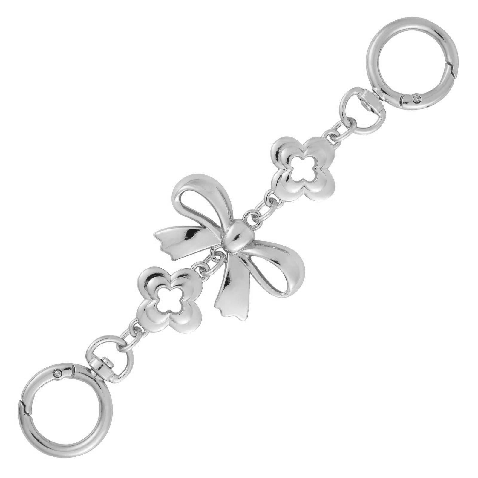 

Аксессуары Новая цепочка для сумочки Интернет-знаменитость металлическая пряжка Креативная удлинительная цепочка Аксессуары для сумок Милый бант