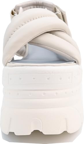 Yosuke Women's Ivory Sandals, Size 23.5cm, 2605008