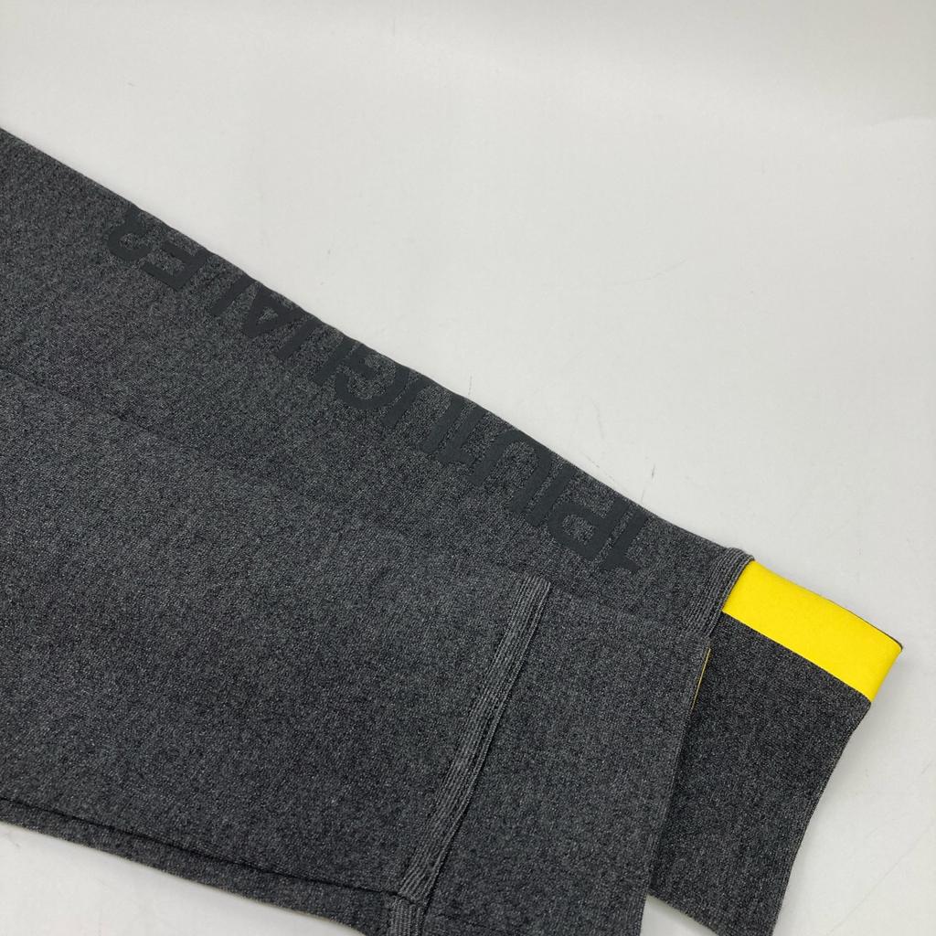 1piu1uguale3 [GOLF][×Del Piero] GDT012 Gray L/S Back Line Polo Shirt tops IV grayUsed