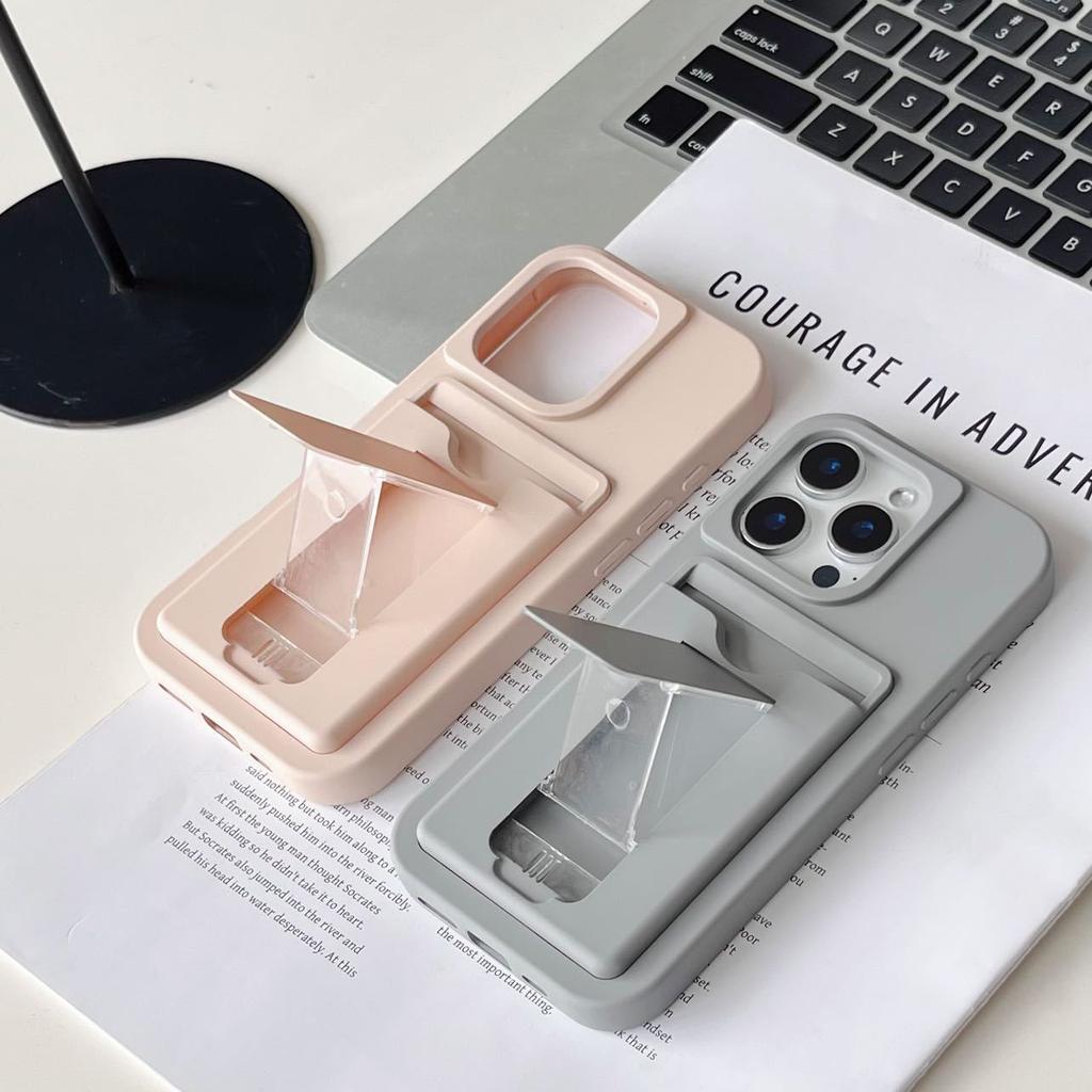 The Card Case Holder Is Suitable for Apple 16pm Card-inserting Phone Cases with An IP14/15 Skin-feel Full Cover and Anti-drop Protective Case