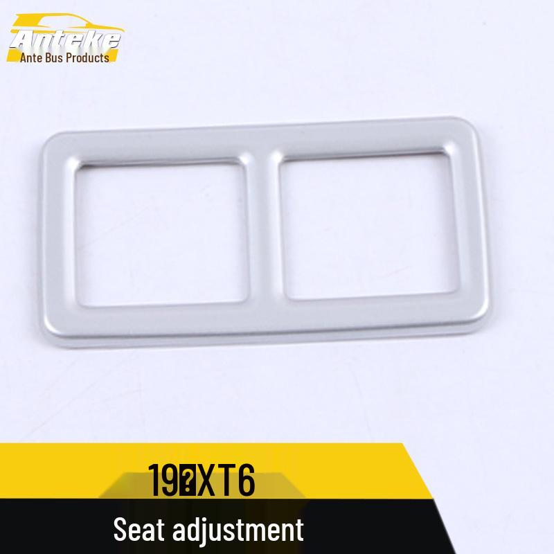 19 XT6 Seat Adjustment Panel & Backrest Control Trim for Interior Styling