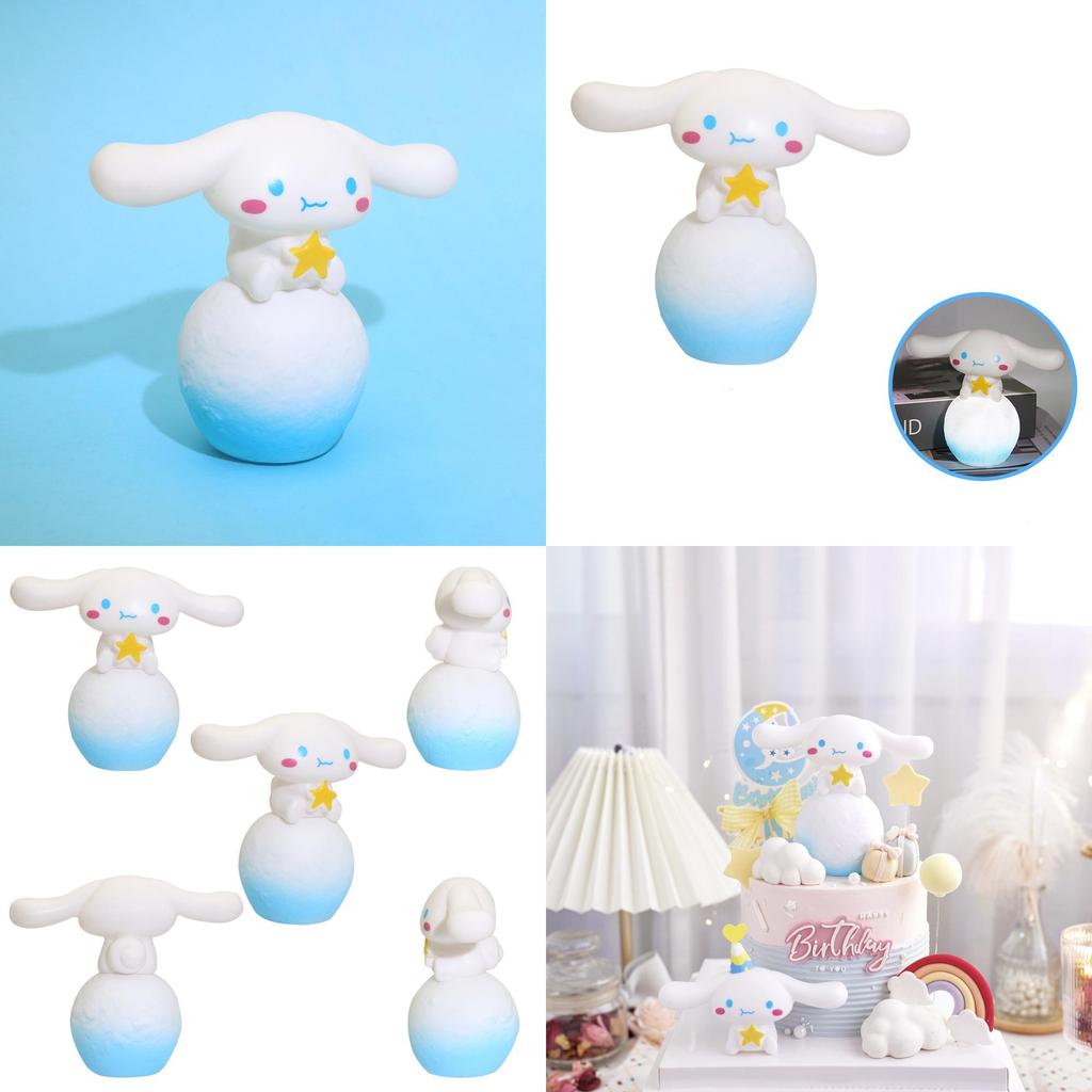 Carina Luce Notturna Cinnamoroll Per Decorazione Torta di Compleanno Regalo Perfetto per Festa di Compleanno