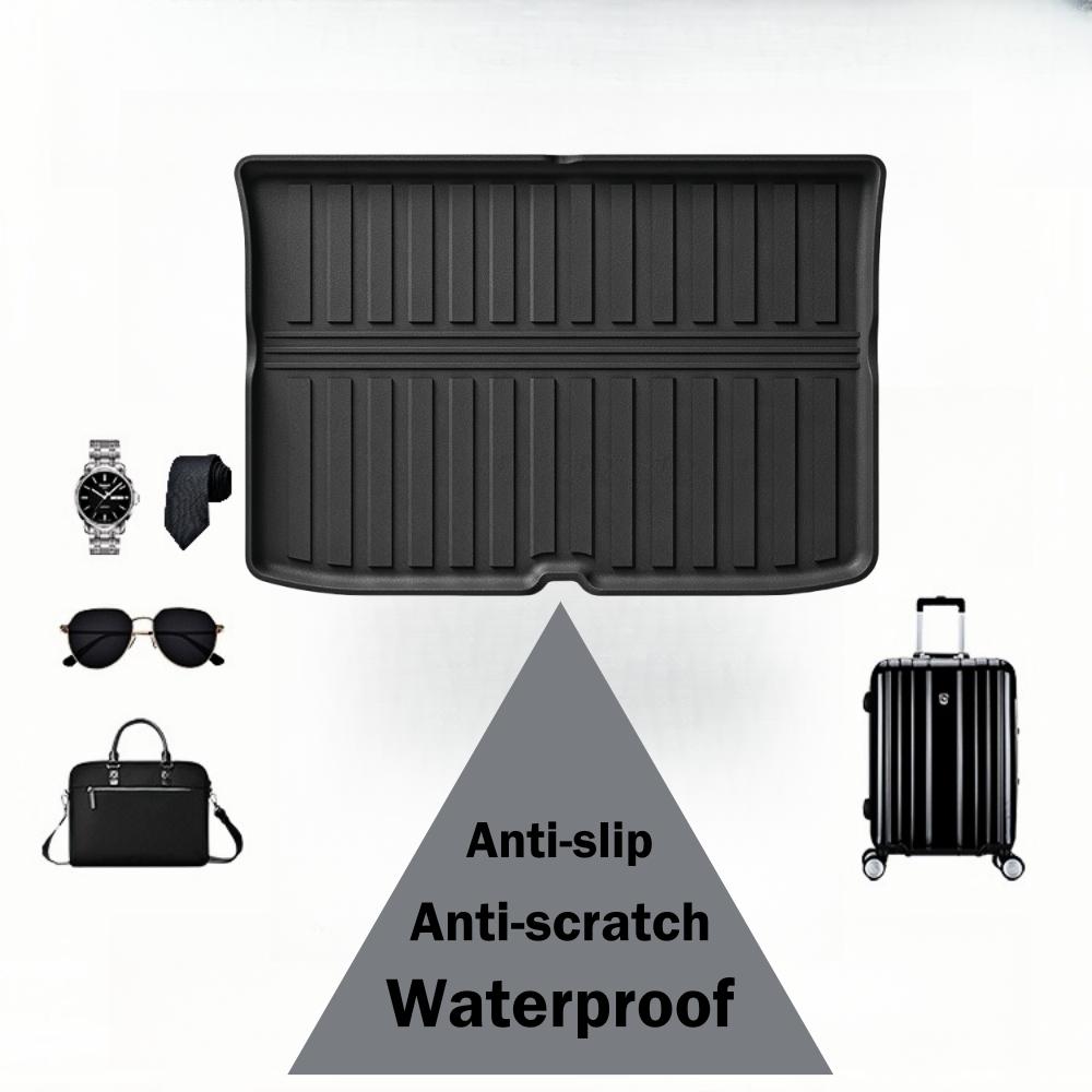 For Dacia Spring EV Car Floor Mats Trunk Mat TPE 3D Foot Mat Set Accessories Left Hand Drive