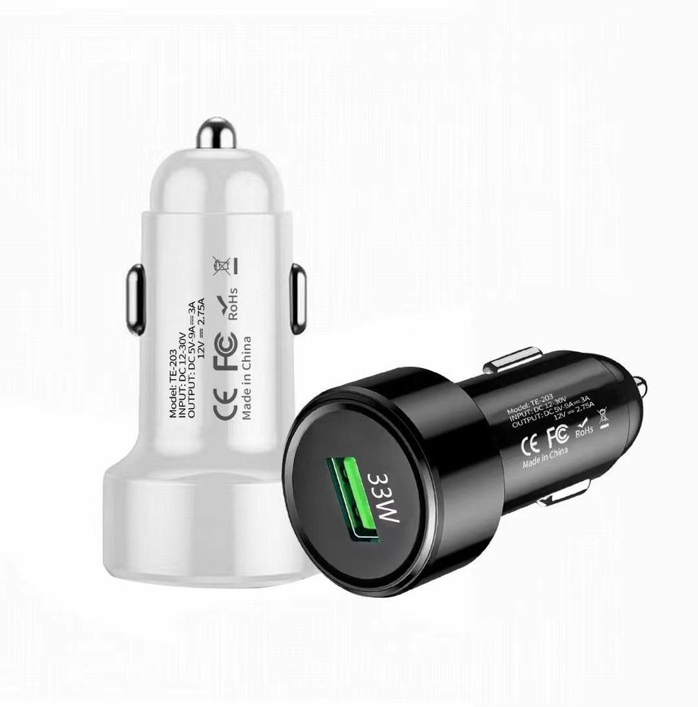 66W Smart USB Car Charger for Huawei/Oppo - Super Fast Charging Cigarette Lighter Adapter