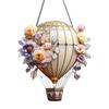 Hot Air Balloon Decoration 2D Flat Acrylic Pendant Colorful Hot Air
