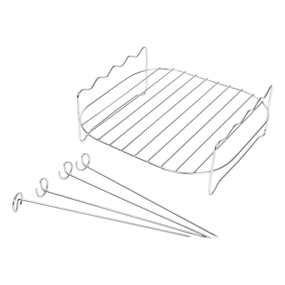 

Квадратная аэрогриль-гриль с грилем для шашлыков, подвесная стойка для шашлыков для дома, кухни, улицы