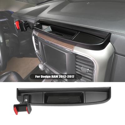 Center Console Mobile Phone Holder Storage Box Bracket Stand Holder Fit For Dodge RAM 2012-2017 Car Accessories