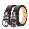 Women's Genuine Leather Pin Buckle Waist Belt - Korean Trendy Style