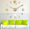 Large European & American 3D Acrylic Wall Clock for Living & Dining Room Home Decor - DIY Wall Sticker Clock
