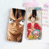 JW72 One Piece Luffy Transparent Case for Samsung A04 A14 A23 M33 M53 Realme 10 9 C35 C55 VIVO Y02 X80 Infinix Hot 30 Note 11 Tecno Spark 8P Pro