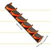 A1A2 Fishing Rod Holders for Garage, Vertical Fishing Poles Holder Wall Mount Fishing Rod Rack Rod Holder Holds Up to 6 Rods