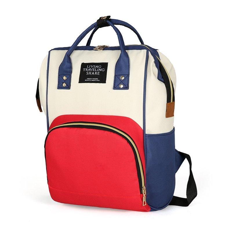 

Новая Мода Оксфорд Многофункциональный Износостойкий Изоляционный Большой Вместимости Рюкзак Мамочки на Молнии для Путешествий