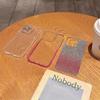 Luxury Gradient Color Glitter Paper 2-in-1 Case for iPhone 15 Pro Max 14 13 12 Pro 11 Full Cover with Glitter Lens Film Cover