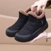 Women's Warm Platform Snow Boots Outdoor Indoor House Shoes Comfortable Winter Ankle Booties Anti-Slip Faux Fur Lining Short Booties Shoes for Women