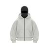 Unique Design for Spring and Autumn Season, Double-layer Hooded Zipper Sweatshirt Jacket, Loose Street Style for Men and Women, Couple Style