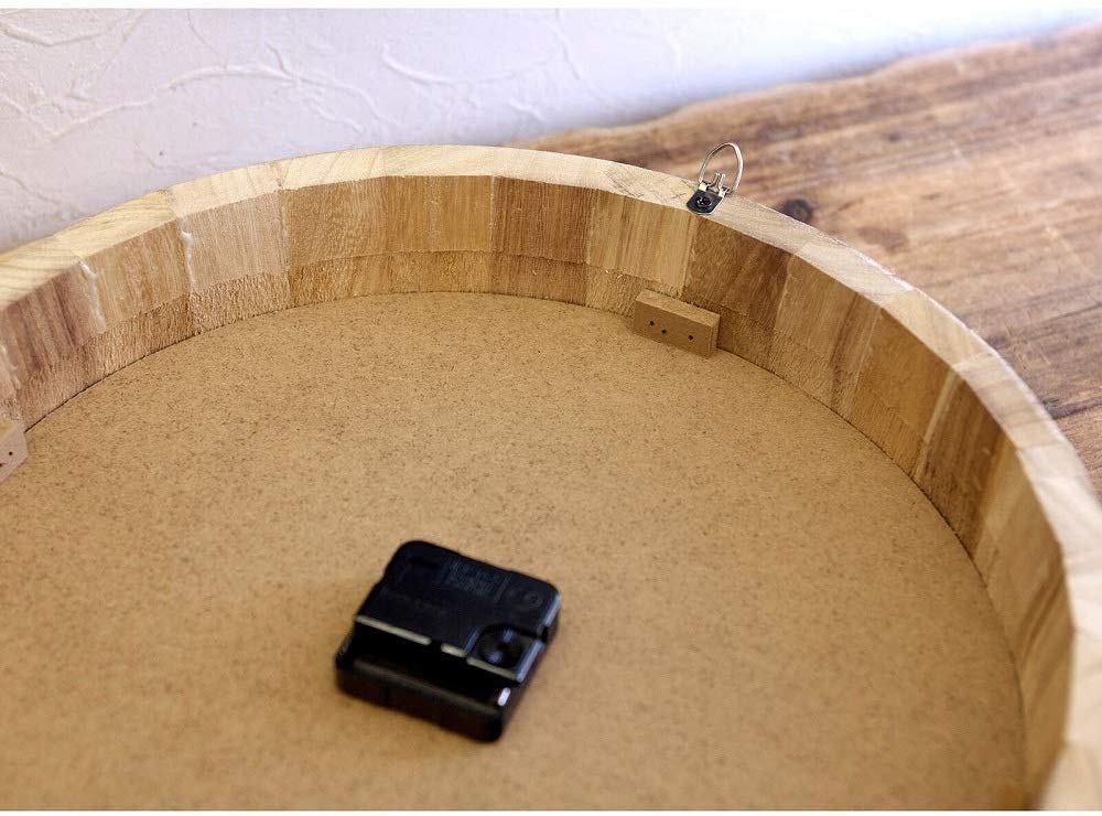 American Barrel Top Beer Barrel Wall American Vintage Wall American Goods 40cm Clock, Clock, Clock, Collectible, Goods, Retro, Antique, Style, Clock,