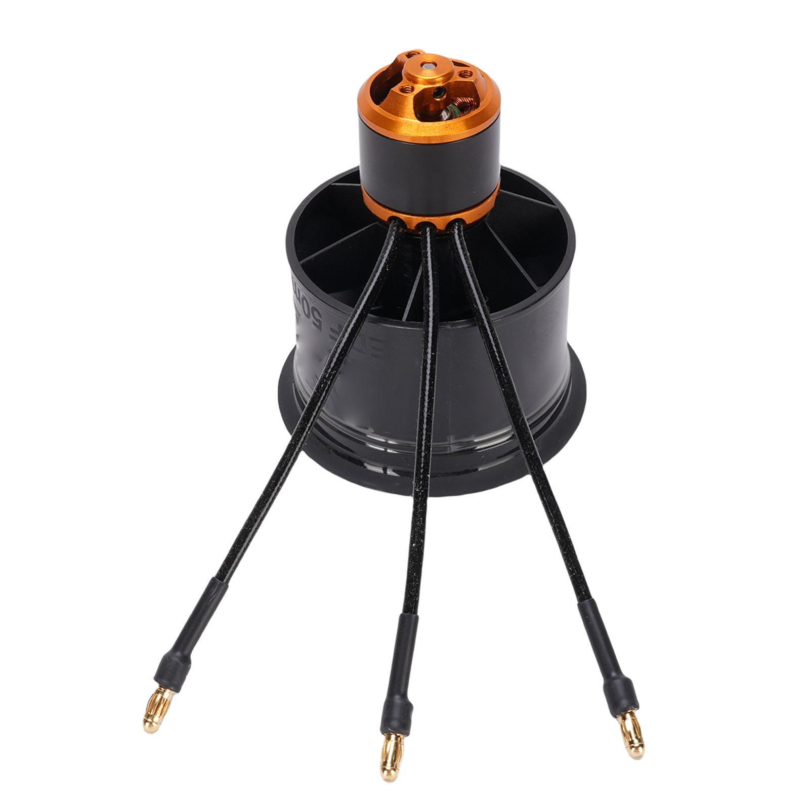 

Ducted Fan 12 Blades Brushless Motor 5000KV 50mm with Control Board for RC Airplane Cooling