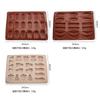 Kitchen Creative 18 High Temperature Resistant Silicone Cake Bread Baking Mould DIY Chocolate Biscuit Mould