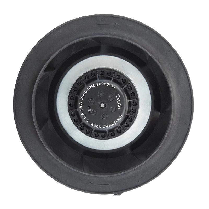 SW175HA2-36W Copper Core Variable Frequency Servo Motor Cooling Fan with Eddy Current External Rotor 