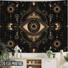 2D Flat - 2D Flat - 2D Flat 1pc Tapestry Mystic Eye Cosmic Tapestry, Dark Mystical Starry Wall Hanging Art Photo Booth Backdrop Suitable for Parties, 