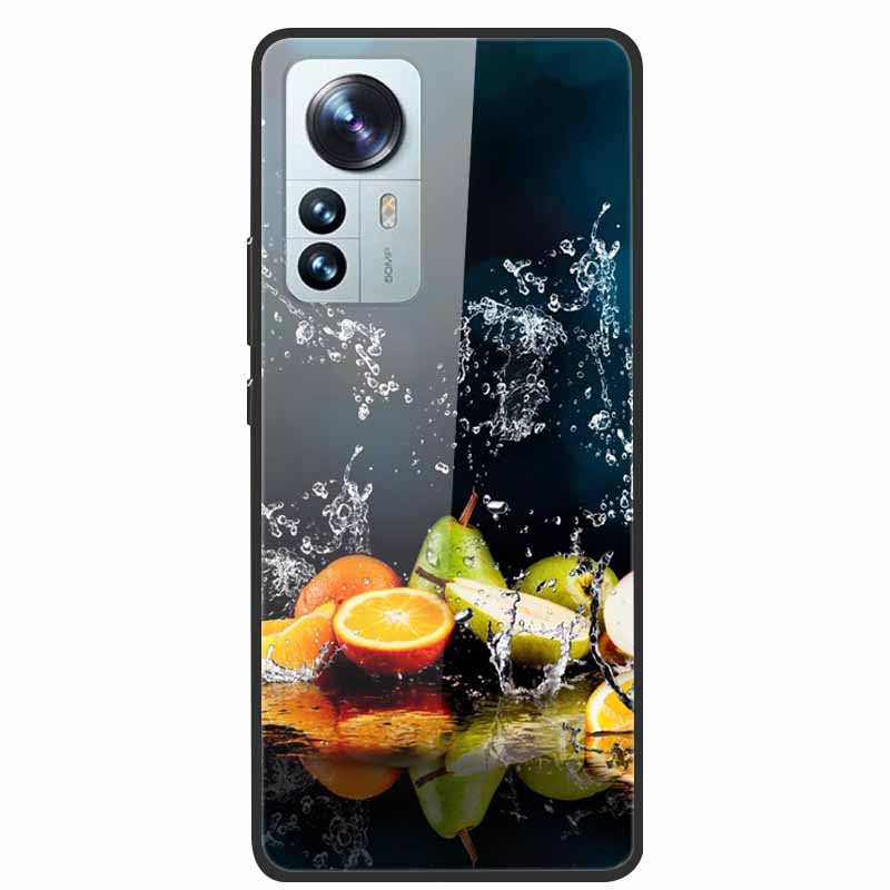 For Redmi Note 12S Case Tempered Glass Hard Back Cover for Xiaomi Redmi Note 12 Note12 Pro 4G 5G Phone Cases Note12S 12 S 12Pro