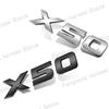 ABS Plastic 3D Letter Logo Car Body Fender Side Emblem Sticker For Proton X70 X50 Rear Trunk Badge Decals Accessories