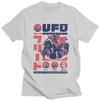 Custom UFO Robot Goldorak Grendizer T Shirt for Men Pure Cotton Tshirt Leisure Tee Short Sleeve Tshirt Slim Fit Clothing Gift