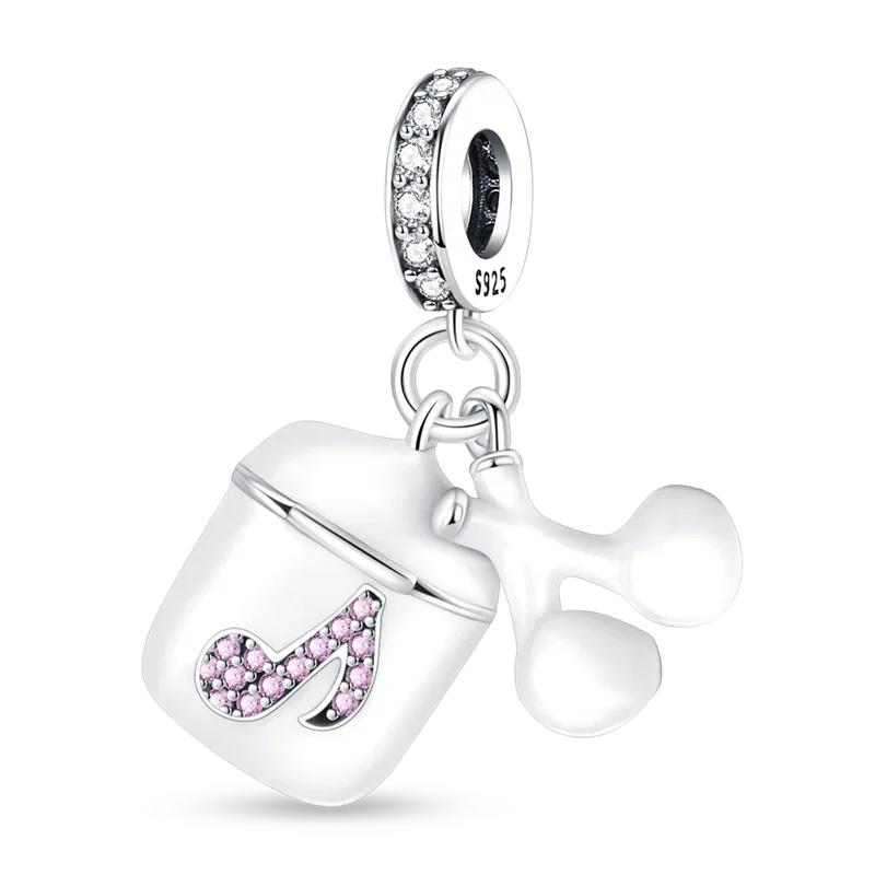 Copper Gamepad Controller Play Games Console Charms Fit Original Beads Bracelet For Women Jewelry Gift Making