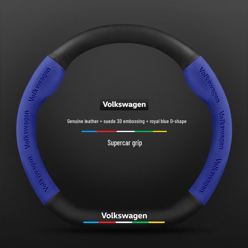 Volkswagen Teramont Stuurhoes (17-23) Suède Koolstofvezel, Universele Pasvorm voor Alle Seizoenen