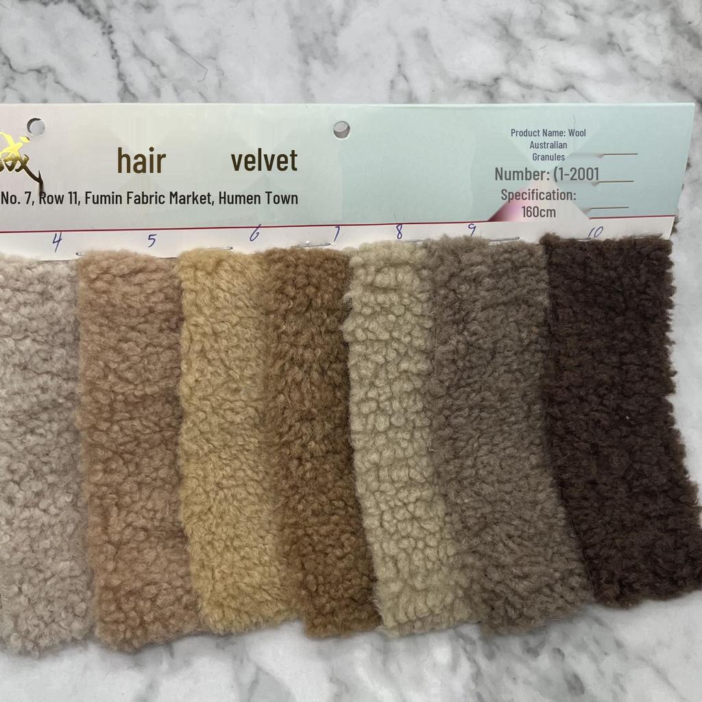 Australian Wool Pellets: Thickened Polar Fleece Medium Ball & Lambswool Granular Cashmere for Clothing, Footwear & Dolls