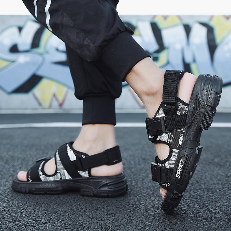 2025 Summer New Chinese Leisure Trend Personalized Men Sandals Factory Wholesale Low Price Shoes