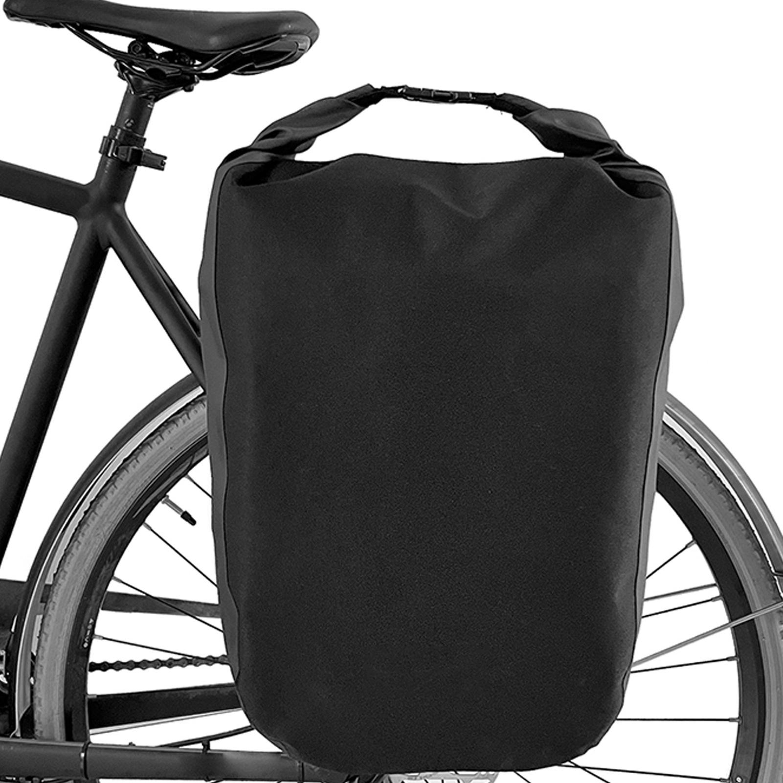 

Bike Rear Seat Bag 18L Large Capacity Bicycle Rear Rack Bag Bike Pannier for Cycle Traveling Commuting