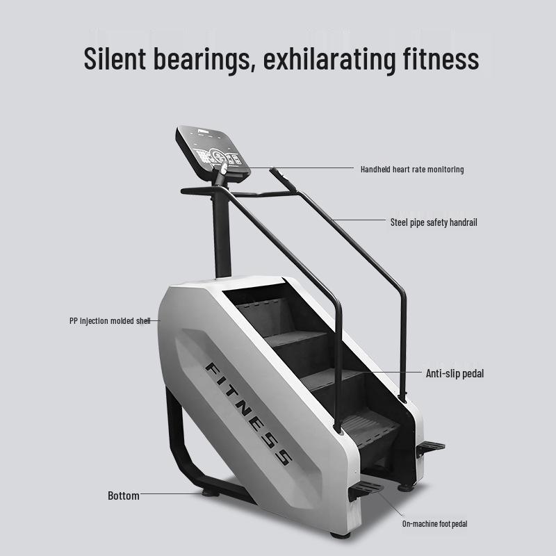 Smart Commercial Stair Climber: All-in-One Gym Equipment for Aerobic and Mountain Climbing Simulation
