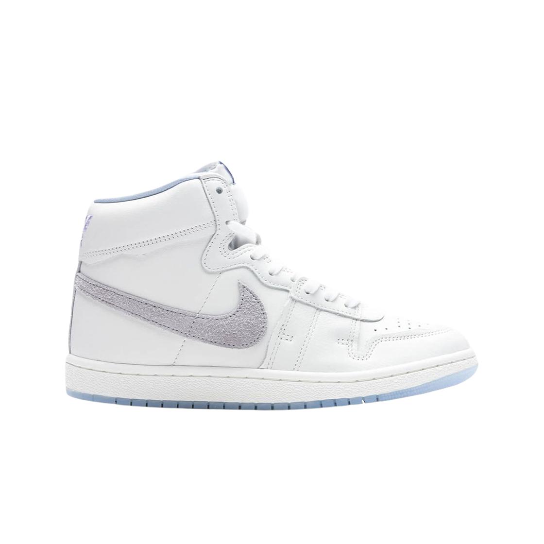 

Белые женские кроссовки W Jordan x Forget Me Nots Air Ship PE SP From Bud To Flower Summit FQ4123-105