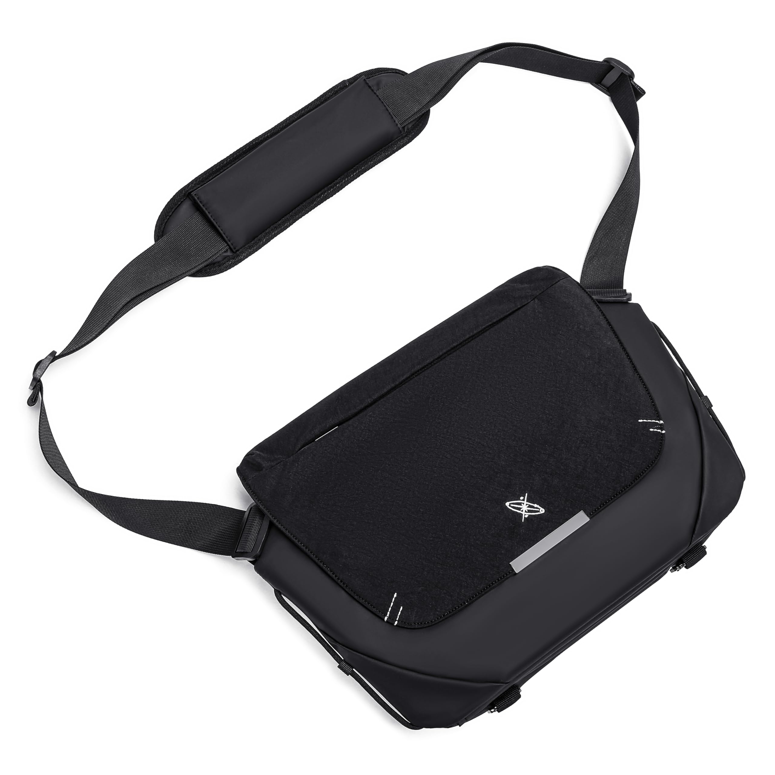 

FSD WG Наплечная сумка кроссбоди большая уличная простая Идеально подходит для уличной одежды Мужская сумка, Сумка, Вместимость, Водонепроницаемость, Мода, Популярная, Легкая, Дизайн, чёрный