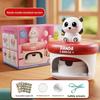 Cartoon DIY Badge Making Machine Set Creative Educational Button Making Machine Material Pack Children’s Educational Toy Gift