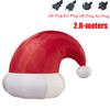 Giant Inflatable Christmas Decor LED Lighted LED Lighted Inflatable Climbing Santa  Outdoor Use