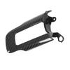 3pcs Gloss Carbon Fiber Steering Wheel Control Button Trim Cover Replacement for Ford Mustang 2015‑2022
