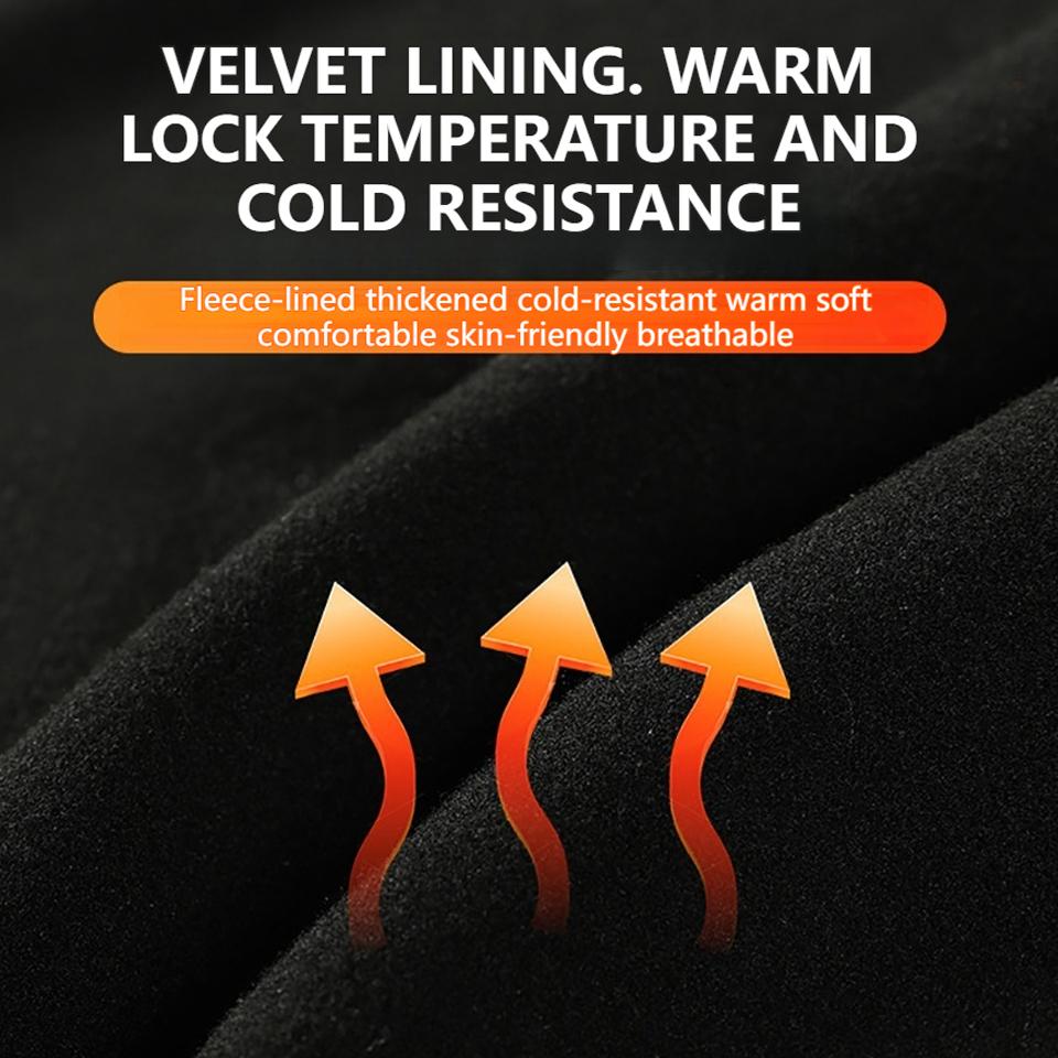 Loogdeel Warm Fleece Balaclava Windproof Face Mask for Cycling Skiing Motorcycle Winter Helmet Liner Men Women