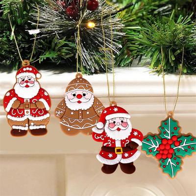 Doll Ornaments Holiday Decoration Bright Colors Party Supplies Christmas Decoration Ornaments Unique Design Reusable Soft