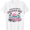 Eledvb Vintage Nichts Gutes in einem Auto Retro Fluchtauto T-Shirt