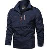 Jacke Herren Windbreaker Frühling und Herbst Technologie Drei-Schutz Jacke Lässig Locker Mit Kapuze Professionell Outdoor Winddichte Jacke