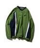 1993STUDIO Vintage Piping Windbreaker_Green