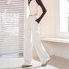 Modal Wide-leg Pants Women's New Wear Drape and Thin High Waist Straight Narrow Version Loose Sports Casual Pants