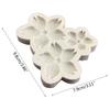 Cherry Flower Shaped Silicone Chocolate Moulds Baking Molds Fondant Cake Decorating Gadgets Resin Moulds Gifts for Child