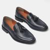 Fashion Men's Casual Business Leather Shoes Mens Slip-on Comfortable Tassels Loafers Men Outdoor Driving  Flats