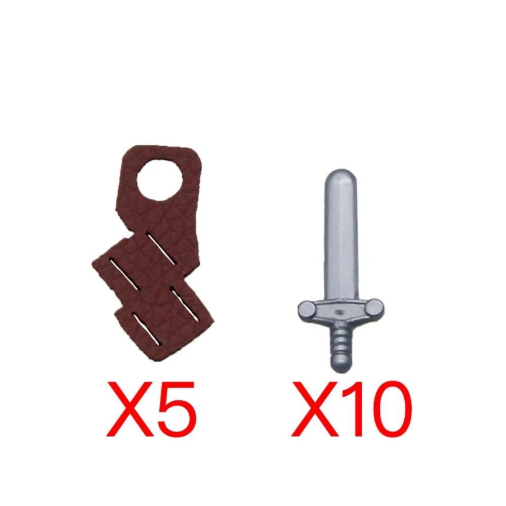 Mittelalterliche Burgsoldaten Actionfiguren Baustein Drache Anime Ritter Zubehör Kriegspferd Miliz Helm Schild Spielzeug Geschenk B15