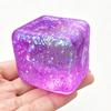 Shiny Cube Maltose Squishy Toy Slow Rising Small Ice Cubes Anti Stress Fidget Toy Stress Ball Sensory Toy Decompression Gifts