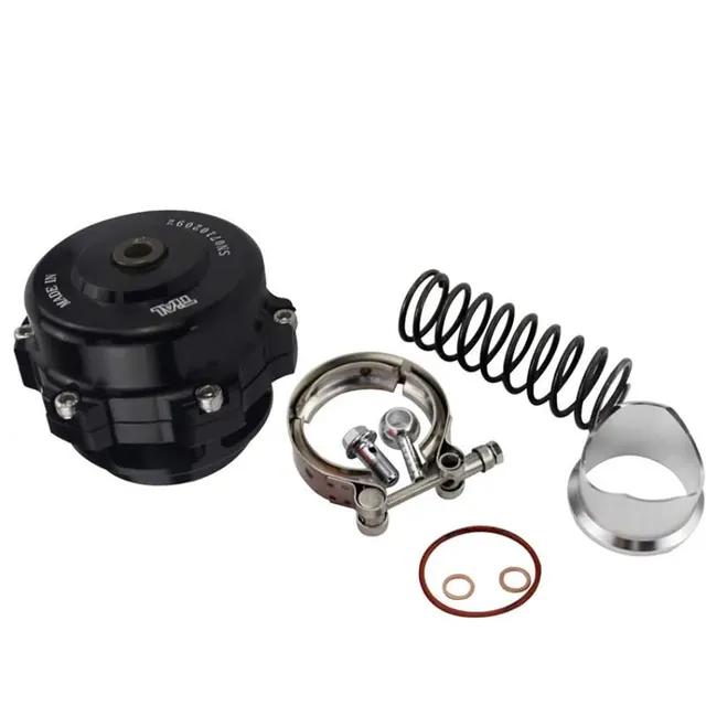 RESO   Universal 50mm V-Band Blow Off Valve BOV Q Typer With Weld On Aluminum Flange 35 PSI With Logo High Quality